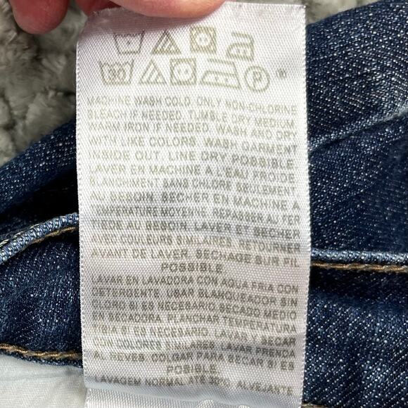 Woman's Levi’s Perfectly Slimming 512 Bootcut Blue Jeans Size 10M Medium‎ Wash - Picture 13 of 14